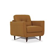 Camel leather chair main photo