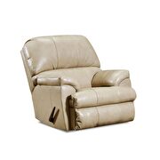 Phygia (Tan) Tan top grain leather match recliner