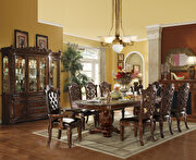 Vendome (Cherry) Cherry dining table with double pedestal