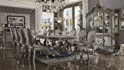 Versailles II (Platinum) Antique platinum dining table