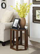 Reon II Marble & walnut 2pieces pack end table