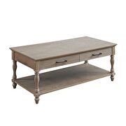 Antique white coffee table
