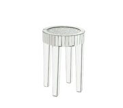 Ornat E III Faux diamonds and mirrored finish beautiful end table