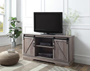Bennet (Gray) Gray finish cottage-style TV stand