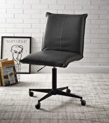 Onyx pu & black office lift chair main photo