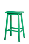 Gaucho XII Antique green finish bar stool