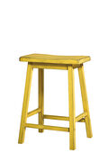 Gaucho VIII Antique yellow finish counter height stool