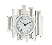 Ornat Faux square diamonds irregular shape wall clock
