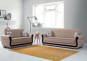 Cream/beige storage sofa bed main photo
