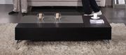 Tetris (Black/Gray) Motion storage coffee table in high-gloss