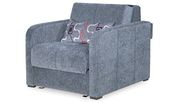 Ferra Fashion (Gray) Sleeper convertible chair w/ storage in gray