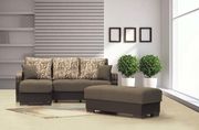 Cozy functional sectional sofa w/ bed and storage main photo