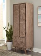 Shoe cabinet / armoire in natural sandstone wood main photo
