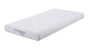 White 6-inch twin memory foam mattress