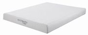 Keegan (Twin Long) White 8-inch twin xl memory foam mattress