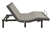 Negan (Full) Full size adjustable bed base grey and black
