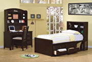 Twin bookcase bed main photo