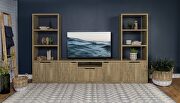 3-piece entertainment center with 60-inch TV stand mango main photo