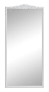 Glossy white full length mirror main photo