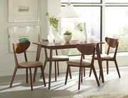 Retro style brown dining table