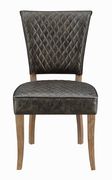 Contemporary rustic amber dining chair main photo