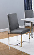Jackson modern grey dining chair