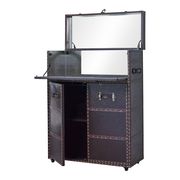 Bar cabinet in old fashion chest style main photo