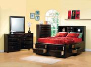 Bookcase style bed with underbed storage drawers main photo