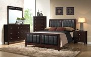 Carlton Solid woods and veneers simple bed set