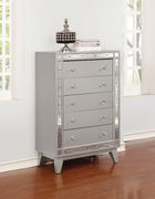 Contemporary five-drawer silver chest main photo
