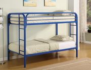 Morgan (Blue) Morgan  twin-over-twin blue bunk bed