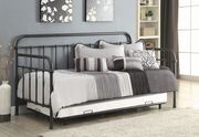 Twin daybed w/ trundle in industrial style main photo