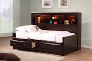 Phoenix III Daybed with bookcase & storage drawers