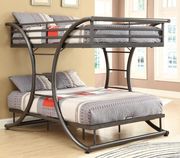 Stephan II Metal full-over-full bunk bed