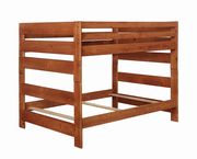 Wrangle Hill V Wrangle hill amber wash full-over-full bunk bed