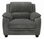 Northend (Gray) Casual gray charcoal fabric chair