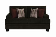 Griffin casual brown loveseat main photo