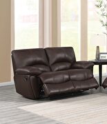 Clifford motion double reclining loveseat