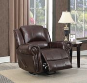 Traditional tobacco glider recliner