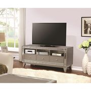 Contemporary mirrored glam style TV Stand main photo