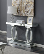 Contemporary silver sofa table main photo