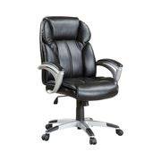 Transitional black office chair main photo