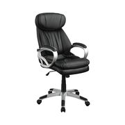 Casual black office chair main photo