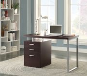 Brennan (Cappuccino) Contemporary cappuccino writing desk