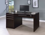 Halston Contemporary cappuccino connect-it computer desk