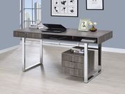 Whitman (Gray) Contemporary weathered grey writing desk