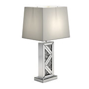 Contemporary lamp in a silver finish main photo
