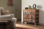 Reclaimed wood console/cabinet