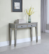 Gorgeous mirrored console table