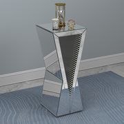 Accent table in silver main photo